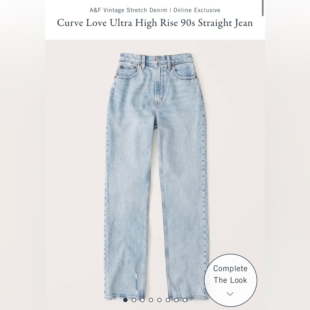 Abercrombie Curve Love Jeans